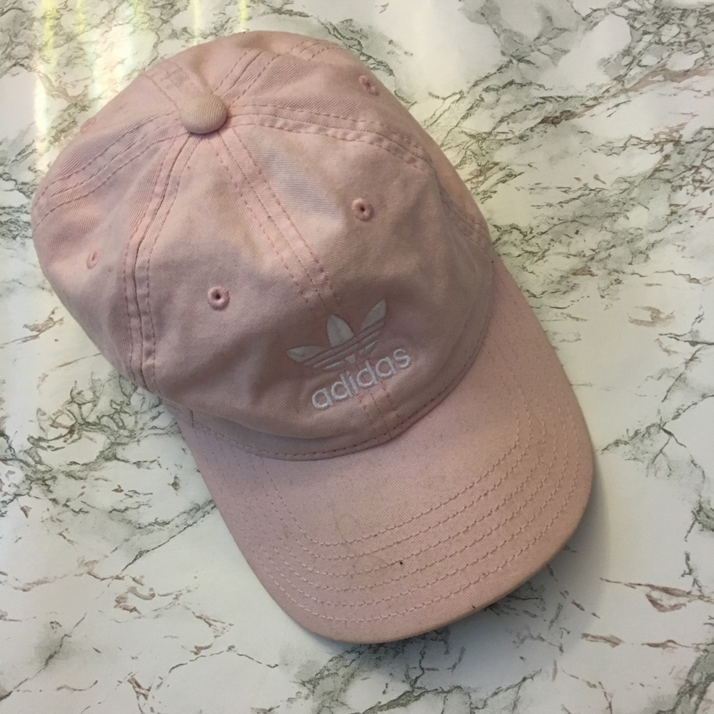 Pastel Pink Adidas Hat